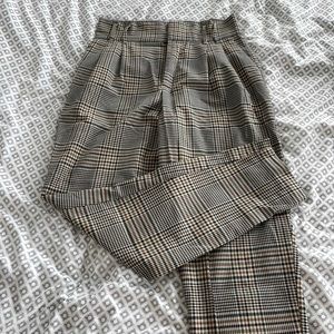 High waisted paper bag Zara pant